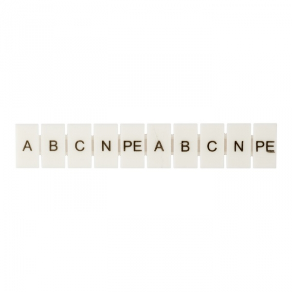 EKF PROxima Маркеры для JXB-ST 2,5 с символами "A, B, C, N, PE" (10 шт.)