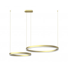 Kink Light 08219,32P Подвес Тор светлое матовое золото w90*60 (d40+60) h150 Led 60W (3000K)