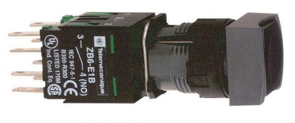 SE Кнопка 16мм, с возвратом, синяя (XB6CA25B)