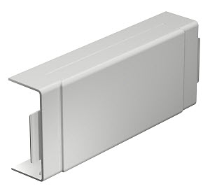 Купить OBO Bettermann Отвод Т-образный кабель-канала WDK 40x90 мм ПВХ светло-серый RAL7035 6182933