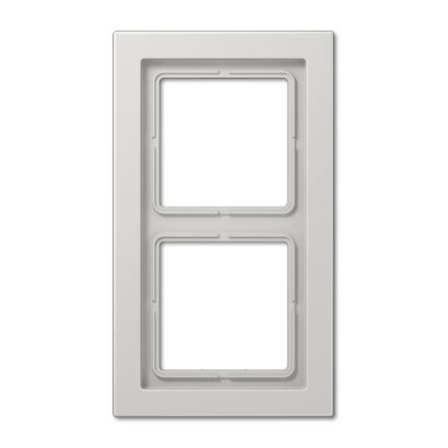 JUNG LSD Светло-серая (дуропласт) Рамка 2-ая LSD982LG