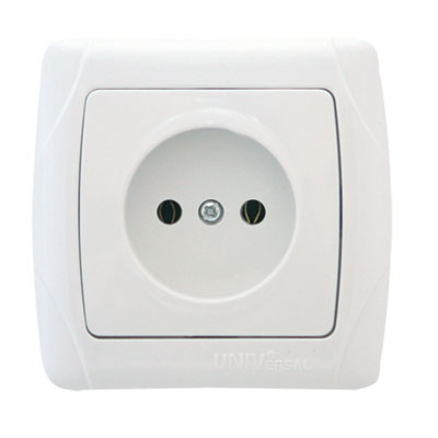 UNIVersal "Маргарита" Розетка Бел б/з М0022