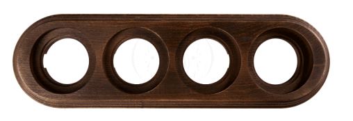 BIRONI Лизетта Бук Старое дерево Рамка 4-ая на бревно 200мм BFC20-640-17