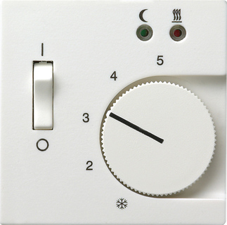 Купить Gira S-55 Бел Накладка регулятора теплого пола 149427