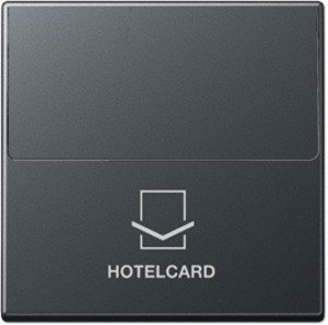 JUNG Матовый Антрацит Выключатель карточный A590CARDANM