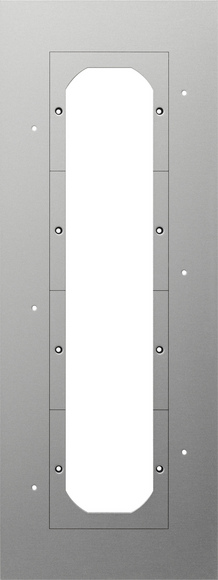 Gira Монтажная плата для плоских домофонов 4-местная 129900