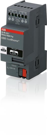 ABB BI-M-4.0.1 Вход бинарный free@home, 4-канальный, 220В 2CDG510004R0011