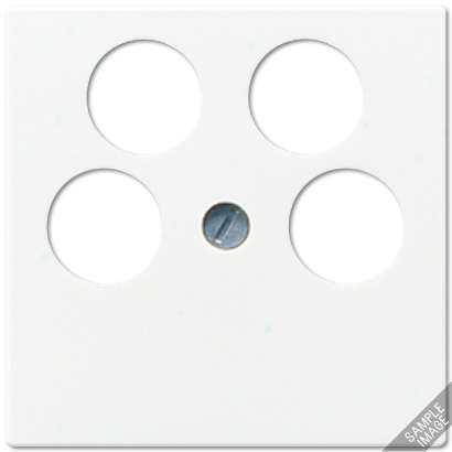 JUNG Крышка для SAT-TV-розетки с 4-мя гнездами слоновая кость A561-4SAT2