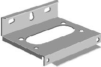 ABB OEZXP120C, Фланец С-отверстиями для рубильников в металл. боксе 250x180 1SCA022338R5360