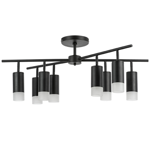 Lightstar LR7283781 Люстра RULLO 8х50W GU10 ЧЕРНЫЙ (571728+214437-8+202431-8), шт