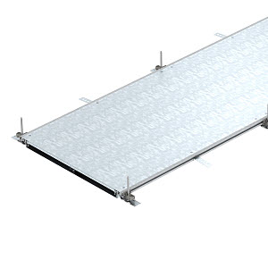 Купить OBO Bettermann Секция кабель-канала OKA-W глухая 2400x600x40 мм (сталь) 7424408