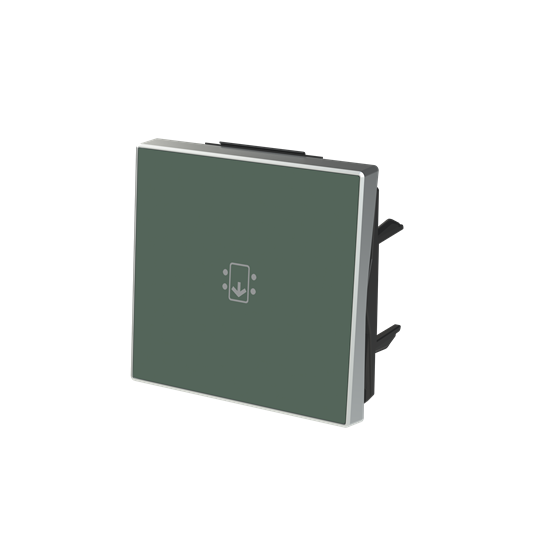 Купить ABB SKY Комодоро Накладка для механизма карточного выключателя с линзой подсветки и маркировкой 2CLA851400A1901