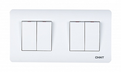 CHINT 4-клавишный выключатель 10А 250В 715398