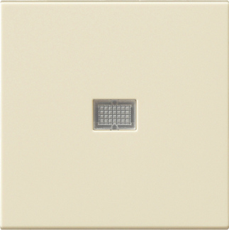 Gira S-55 Крем глянц Клавиша с большим контрольным отверстием 029801