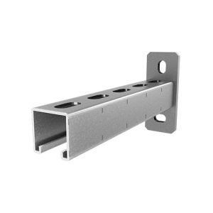 OSTEC Консоль СТРАТ 41х41, база 700, толщ. 2,5 мм, гальван. цинк