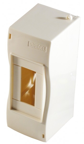 Hegel КМ2020-01-И Слоновая кость Корпус модульный открытой установки на 1-2 модуля