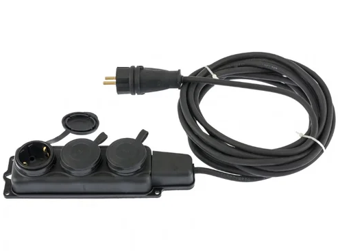 Удлинитель ТМ Союз 3 гн. 3700 Вт з/к КГ IP-44 5м 481S-4200.