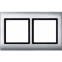 Купить SE Merten Aquadesign Алюминий Рамка 2-ая IP44 MTN400260