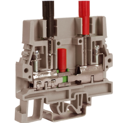 DKC SCB.6/CDGR, тестовый с разъединителем для амперметра 6 кв.мм серый