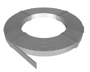 OSTEC Плоский проводник 40х4 мм, гор. цинк (бухта 38 м)