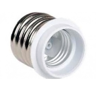 Купить IEK ПР40-27-К02 Переходник пластик, Е40-Е27, белый