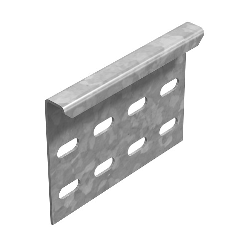 OSTEC Соединитель перегородок для лестничного лотка ЛКР, толщ. 1,5 мм, Сендзимир цинк