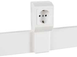 Купить SPL Суппорт с рамкой на 1 пост 45х45 вдоль профиля универсальный (SPL - 020007S)