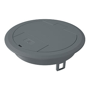 Купить OBO Bettermann Лючок GES R2, 40х140 мм, с кабельным выводом (полиамид, серый) 7405082