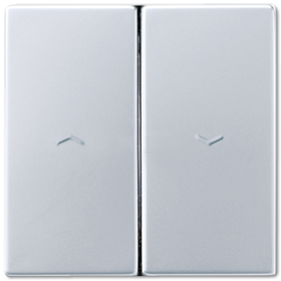 JUNG Клавиши для выключателя управления жалюзи, алюминий AL2995PP