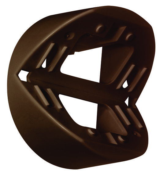 BEG Цоколь угловой (внешний угол) для  датчиков RC-plus next / коричневый 97014