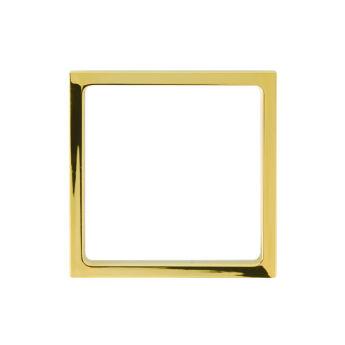 Simon 27 Play Золотая Вставка декоративная для рамок с вырезом под декор 2700670-066