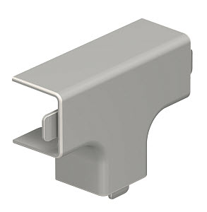 Купить OBO Bettermann Отвод T-образный кабель-канала WDK 20x20 мм, ПВХ кремовый RAL9001 6161901