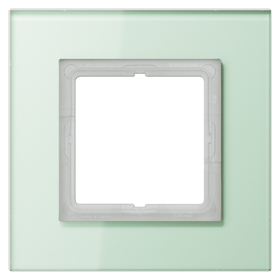 JUNG LS plus Стекло Светло-зеленая Рамка 1-ая LSP981GLAS