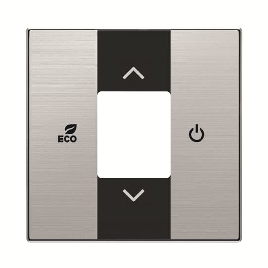 ABB SKY Неражавеющая сталь Накладка терморегулятора free@home 2CLA854060A1401