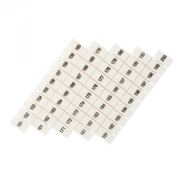 EKF PROxima Маркеры для JXB-ST 1,5 с нумерацией 150-200 (10 шт.)