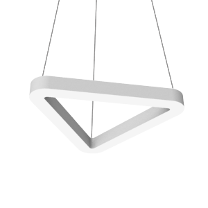 Varton Светодиодный светильник Enso T 425x380x40 мм 18 Вт 3000 K подвесной RAL9003 белый матовый с рассеивателем опал V1-R0-0T523-30000-2001830