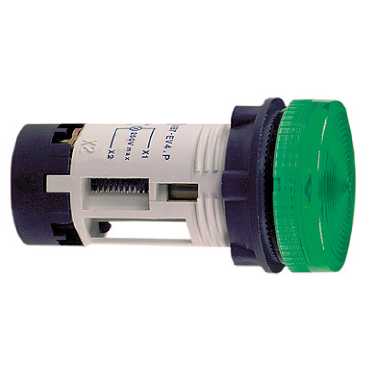 Купить SE XB7 Лампа сигнальная зеленая 230В 22мм XB7EV73P