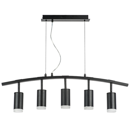 Lightstar LR7353750 Люстра RULLO 5х50W GU10 ЧЕРНЫЙ (571735+214437-5+202430-5), шт