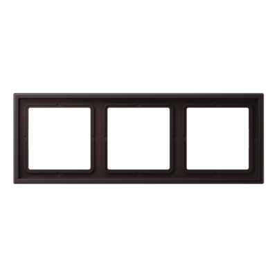 JUNG Алюминий 3-постовая рамка LSZAL983BFD