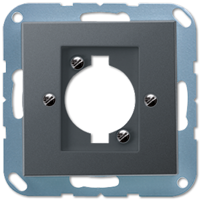 JUNG крышка для розетки, матовый антрацит A568BFANM