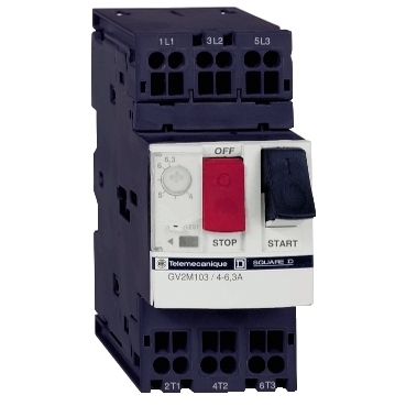 Купить SE GV2 Автоматический выключатель c комбинированным расцепителем (4-6,3А) GV2ME103