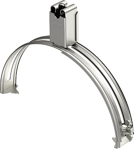 Купить OBO Bettermann Держатель круглых проводников диаметром 8 мм для коньковой черепицы, нержавеющая сталь V2A 5202836