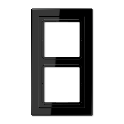 JUNG LSD Черная (дуропласт) Рамка 2-ая LSD982SW