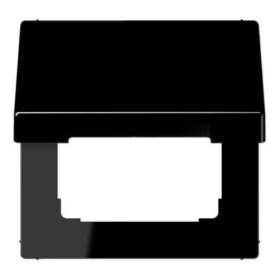 JUNG Откидная крышка для устройств 50х50 дюропласт черный LS990KLSW