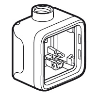 Купить Legrand Plexo Серый Коробки 1-ые с кабельными вводами для накладного монтажа PG 069652