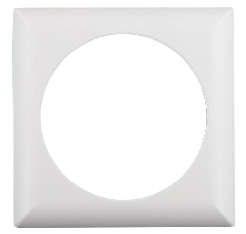 BEG Квадратная декоративная рамка для датчиков серии PD4-FC, размеры 101 x 101 x 11,8 мм, белый 92992