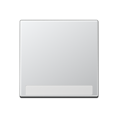 JUNG Клавиша с полем для надписи, алюминий A590BFNAAL