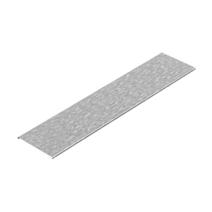 OSTEC Крышка к лотку 400х11х3000 под заземление, толщ. 1,5 мм, Сендзимир цинк