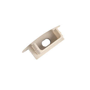 Varton Торцевая крышка для встраиваемого профиля с отверстием пластик 30х11 мм V4-R0-70.0001.KIT-0212