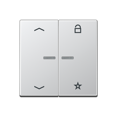 JUNG Центральная плата для вставок управления двигателями, алюминий A1701PAL